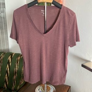 Madewell, mauve, t-shirt
